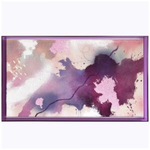 Abstrakte Mixed-Media Leinwand