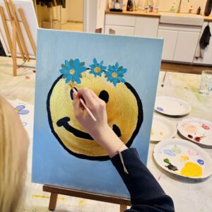 Gestalte deine eigene Leinwand <br>(Juni)<br/> (4-12 Jahre)